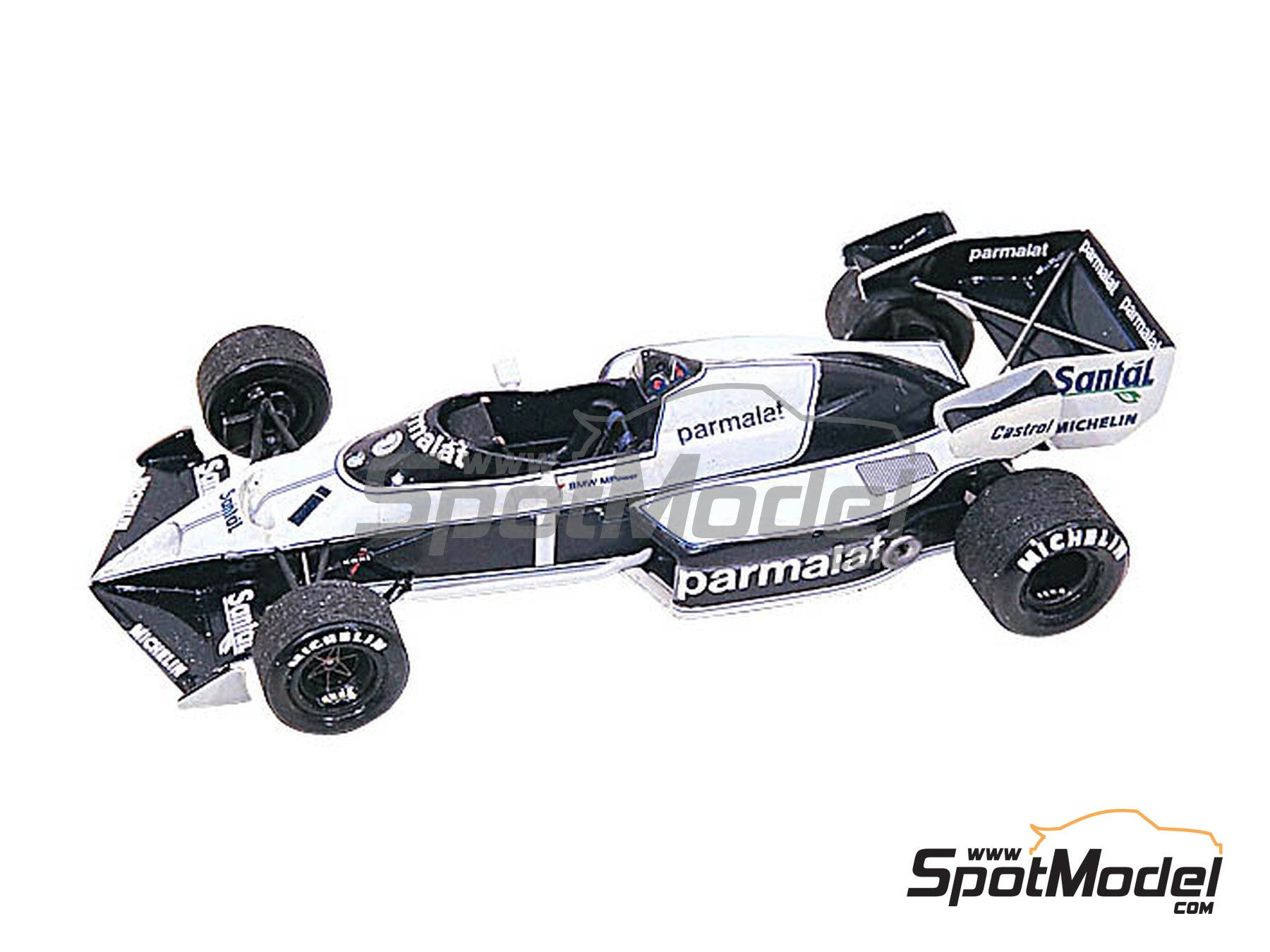 Tameo Kits TMK013: Car scale model kit 1/43 scale - Brabham BMW